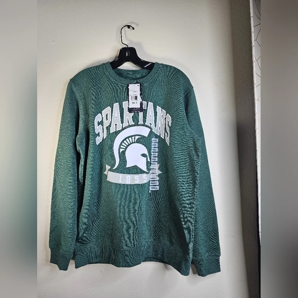 Captivating Michigan State University Crewneck Men's Size S